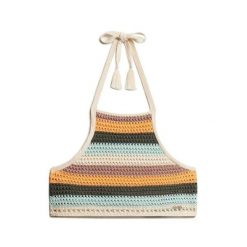 Damski crop top z dzianiny bez pleców Superdry. Topy damskie Superdry., bez wzorów, z dzianiny, bez kołnierzyka. Za 148.35 zł.