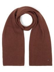 Tommy Hilfiger Szalik z zawartością kaszmiru Mężczyźni wełna ze strzyży brązowy, ONE SIZE. Brązowe szaliki męskie Tommy Hilfiger, bez wzorów, z dzianiny. Za 249.95 zł.
