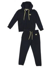 Bluza z bawełna z kaptur na co dzień na siłownię. Czarne bluzy z kapturem damskie LEONE 1947 APPAREL, s, z bawełny. Za 168.36 zł.