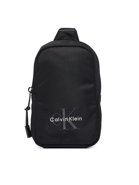 Calvin Klein Saszetka Bold Phon Crossbody LV04D1263G Czarny. Czarne saszetki męskie CALVIN KLEIN, z materiału. Za 249.99 zł.