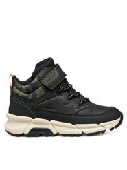 Geox Kozaki J Flexyper Plus J36LCG 0MEMN C0033 D Czarny. Czarne buty zimowe chłopięce Geox, ze skóry, bez zapięcia. Za 329.99 zł.
