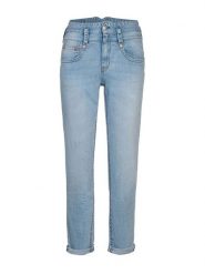 Herrlicher Dżinsy - Slim fit - w kolorze błękitnym rozmiar: W31. Niebieskie jeansy damskie Herrlicher, z podwyższonym stanem. Za 145.26 zł.