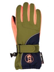 Trollkids Rękawiczki funkcyjne "Troll" w kolorze khaki rozmiar: 6. Brązowe rękawiczki dziecięce Trollkids, z polaru, bez ramiączek. Za 77.95 zł.