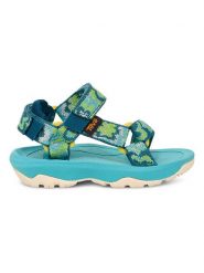 Teva Sandały trekkingowe "Hurricane XLT 2" w kolorze niebiesko-zielono-turkusowym rozmiar: 21. Niebieskie sandały damskie Teva, bez wzorów, bez obcasa. Za 70.08 zł.
