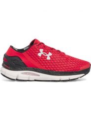 Under Armour Buty w kolorze czerwono-czarnym do biegania rozmiar: 43. Czerwone obuwie trekkingowe damskie Under Armour. Za 347.81 zł.