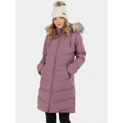 Płaszcz Zimowy Damski Fundango Puppis. Fioletowe płaszcze damskie Fundango, na zimę, xs, bez wzorów, eleganckie. Za 559.90 zł.