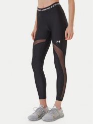 Under Armour Legginsy HeatGear® 6010009 Czarny Slim Fit. Czarne legginsy damskie Under Armour, m, bez wzorów, z syntetyku, na fitness i siłownię. Za 199.99 zł.