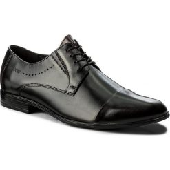 Półbuty LASOCKI FOR MEN - TA-LL32 Brązowy Ciemny. Brązowe buty wizytowe męskie Lasocki For Men, ze skóry, bez zapięcia. W wyprzedaży za 114.97 zł.