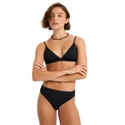 Dół bikini dla Kobiety BEACH CLASSICS HIPSTER Czarny. Brązowe bikini damskie Roxy, bez wzorów. Za 139.99 zł.