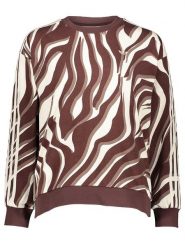 Adidas Bluza w kolorze jasnobrązowo-beżowym rozmiar: XL. Brązowe bluzy bez kaptura damskie Adidas, xl. Za 139.54 zł.