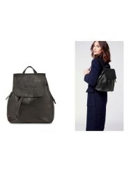 Christian Laurier Skórzany plecak "Roxy" w kolorze czarnym - 30 x 32 x 10 cm rozmiar: onesize. Czarne plecaki damskie Christian Laurier, bez wzorów, z materiału. Za 322.45 zł.