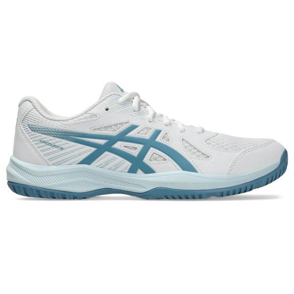 Buty męskie do siatkówki Asics Upcourt 6 1071A104 105. Białe buty fitness męskie Asics, na fitness i siłownię. Za 239.00 zł.