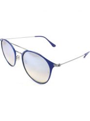 Ray Ban Okulary przeciwsłoneczne unisex w kolorze granatowo-srebrnym rozmiar: 52. Niebieskie okulary przeciwsłoneczne damskie Ray-Ban. Za 571.03 zł.