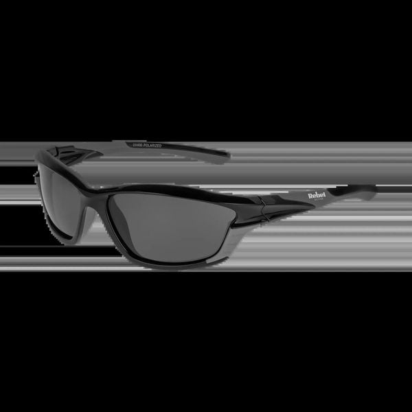 Okulary sportowe przeciwsłoneczne z polaryzacją Rebel UV 400. Brązowe okulary przeciwsłoneczne męskie REBEL ACTIVE, z materiału. Za 45.01 zł.