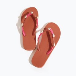 Japonki damskie Banana Moon Nilulu Seaside. Czerwone klapki damskie Banana Moon, bez wzorów, bez obcasa. Za 189.99 zł.