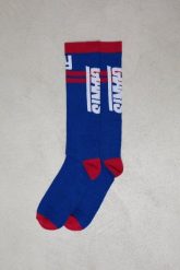 New York Giants - skarpety narciarskie / snowboardowe OOSC x NFL. Czerwone skarpetki damskie OOSC, bez wzorów, z elastanu. Za 132.99 zł.