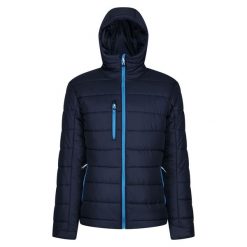 Męska Ocieplana Kurtka Navigate. Niebieskie kurtki męskie Regatta, m, bez wzorów, z puchu, sportowe, bez kaptura. Za 320.99 zł.