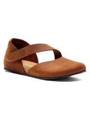 Comfortfusse Skórzane baleriny w kolorze brązowym rozmiar: 38. Brązowe baleriny damskie Comfortfusse, bez wzorów, ze skóry, bez obcasa. Za 260.99 zł.