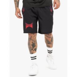 Szorty Tapout Taproot. Czarne szorty męskie TAPOUT, z elastanu, bez kołnierzyka. Za 172.00 zł.