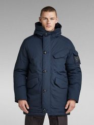 G-Star Parka w kolorze granatowym rozmiar: XL. Niebieskie parki męskie G-Star, xl, bez wzorów, z poliamidu. Za 463.38 zł.