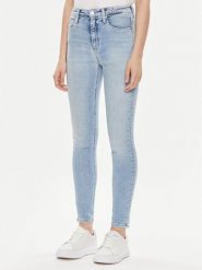 Calvin Klein Jeans Jeansy J20J223312 Niebieski Skinny Fit. Niebieskie jeansy damskie Calvin Klein Jeans. Za 359.99 zł.