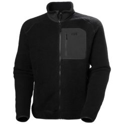 Kurtka z dresu Helly Hansen Panorama Pile Block. Czarne kurtki męskie Helly Hansen, bez wzorów, z dresówki, sportowe, bez kaptura. W wyprzedaży za 562.65 zł.