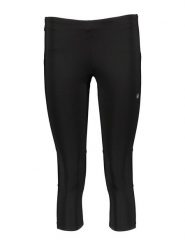 Asics Legginsy sportowe w kolorze czarnym rozmiar: S. Czarne legginsy damskie Asics, s, bez wzorów, z materiału. Za 118.56 zł.