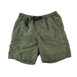 Second life - The North Face szorty męskie khaki - Jak nowy. Zielone szorty męskie The North Face, bez wzorów, z materiału, sportowe. Za 106.46 zł.