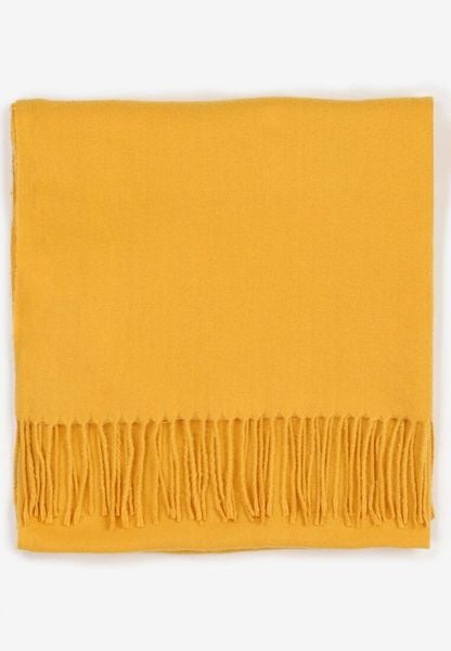 Żółty Szalik Inglidyr. Żółte szaliki i kominy damskie Born2be, bez wzorów. Za 34.99 zł.