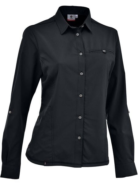 Maul Sport Bluzka funkcyjna "Hochalm 4XT SP" w kolorze czarnym rozmiar: 36. Czarne bluzki sportowe damskie Maul Sport, z materiału, bez kołnierzyka, bez ramiączek. Za 208.99 zł.