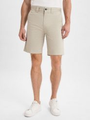 BOSS Orange szorty chino Mężczyźni beżowy, 32. Brązowe szorty męskie Boss Orange, na lato, bez wzorów, z bawełny, eleganckie. Za 379.95 zł.