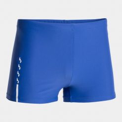 Kąpielówki Joma Shark III. Niebieskie kąpielówki męskie Joma, l, bez wzorów, z elastanu, na fitness i siłownię. Za 268.50 zł.
