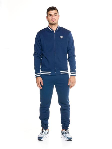 Bluza z bawełna z pełny zamek błyskawiczny na co dzień. Czerwone bluzy sportowe męskie LEONE 1947 APPAREL, bez wzorów, z bawełny, bez kołnierzyka, bez ramiączek. Za 252.56 zł.