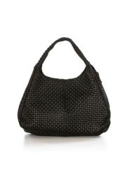 Lucca Baldi Skórzany shopper bag "Pitigliano" w kolorze czarnym - 41 x 34 x 30 cm rozmiar: onesize. Czarne shopper bag damskie Lucca Baldi, bez wzorów, z materiału, na ramię, bez dodatków. Za 369.82 zł.