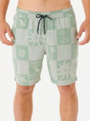 Rip Curl Szorty "SWC" w kolorze zielonym rozmiar: S. Zielone szorty męskie Rip Curl, bez kołnierzyka. Za 74.46 zł.