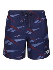 Reebok Szorty kąpielowe "Cree" w kolorze granatowym rozmiar: L. Niebieskie szorty sportowe męskie Reebok, l, outdoorowe. Za 83.03 zł.