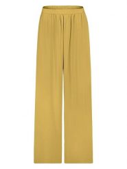 Sublevel Spodnie w kolorze musztardowym rozmiar: S. Żółte spodnie materiałowe damskie Sublevel, bez wzorów, z materiału. Za 82.99 zł.