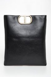 Torebka kopertówka TWINSET. Torebki wieczorowe Twinset Milano, bez wzorów, bez kołnierzyka, bez ramiączek. W wyprzedaży za 671.30 zł.