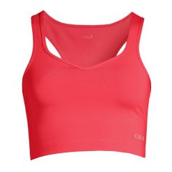 Top treningowy damski Casall Heart Shape Sport. Czerwone topy damskie Casall, xs, bez wzorów, bez ramiączek. Za 109.99 zł.
