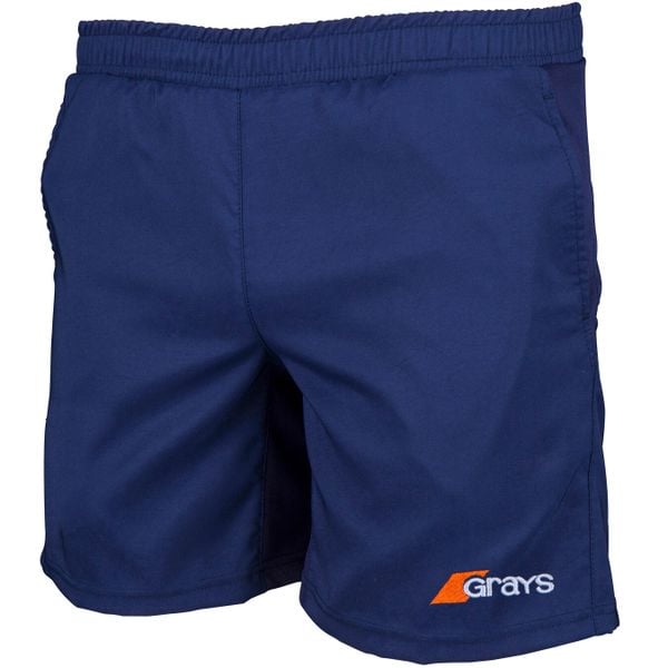 Krótka Grays Hockey Axis. Niebieskie szorty męskie GRAYS, bez wzorów. Za 227.00 zł.