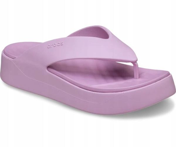 Japonki Dla Dorosłych Crocs Getaway Platform Flip. Czarne klapki i japonki męskie Crocs, z materiału. Za 199.99 zł.