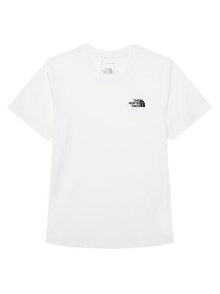 The North Face T-Shirt Teen Evolution Simple NF0A8F9Z Biały Regular Fit. Białe t-shirty chłopięce The North Face, bez wzorów, z bawełny, bez ramiączek. Za 79.99 zł.