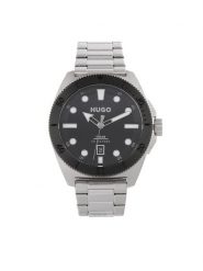 Hugo Zegarek 1530305 Srebrny. Szare, analogowe zegarki męskie Hugo, srebrne. Za 679.99 zł.