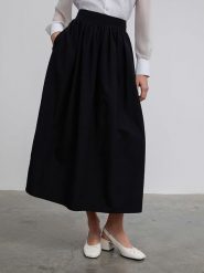 BGN Spódnica w kolorze czarnym rozmiar: 38. Czarne spódniczki damskie BGN, bez wzorów, z podwyższonym stanem, maxi. Za 100.52 zł.