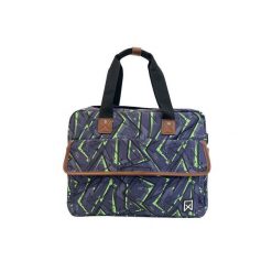 Torba na bagażnik rowerowy Willex Shopper Eco. Zielone shopper bag damskie willex, bez wzorów, bez dodatków. Za 355.00 zł.