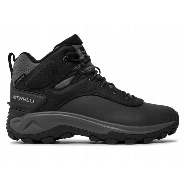 Buty Męskie Merrell Thermo Kiruna 2 Mid Wysokie Trekkingi. Czarne buty trekkingowe męskie MERRELL, bez zapięcia, trekkingowe. Za 649.00 zł.