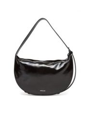 JENNY Torebka C-JNY-M-014-08 Czarny. Czarne torebki klasyczne damskie Jenny, bez wzorów, z materiału, bez dodatków. Za 149.99 zł.