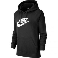 Damska Bluza Z Kapturem Essential. Czarne bluzy z kapturem damskie Nike, xs. Za 361.99 zł.