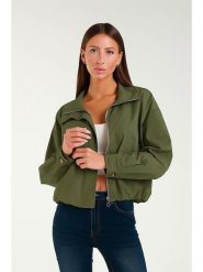 Tamba Kurtka w kolorze khaki rozmiar: 40/42. Brązowe kurtki damskie Tamba, bez wzorów, bez kaptura. Za 156.98 zł.