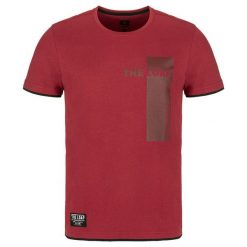 T-shirt męski LOAP Borneo, S. Czerwone t-shirty męskie ZSPORT, m, bez wzorów, z bawełny, bez kołnierzyka. Za 145.99 zł.